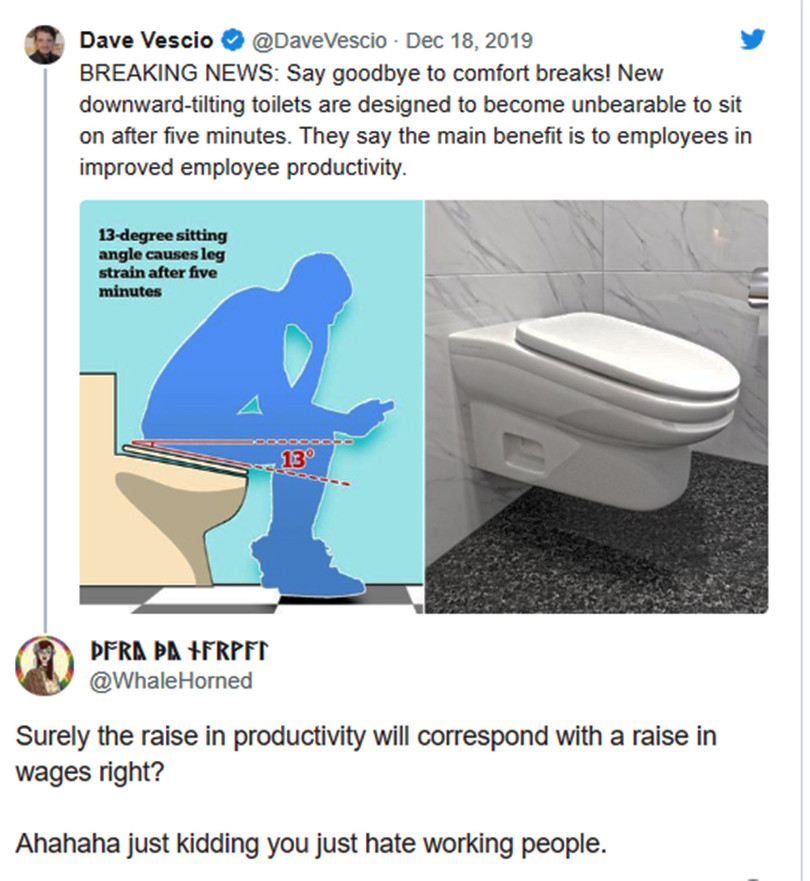 Liệu tăng năng suất lao động có tương ứng với tăng lương? Ahaha đúng là một trò đùa