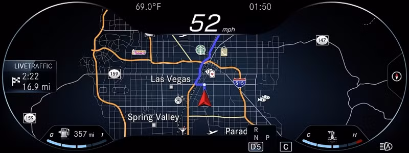 Giao diện MBUX mang đến nhiều trải nghiệm thú vị Giao diện MBUX mang đến nhiều trải nghiệm thú vị