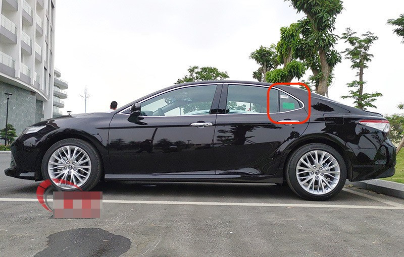 Vị trí cột C trên ôtô. Ảnh BD Vị trí cột C trên ôtô. Ảnh BD