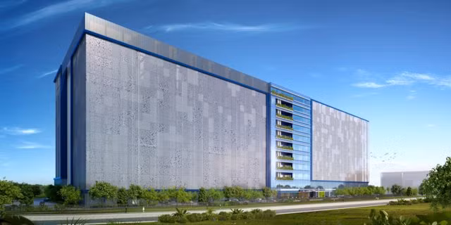 Trung tâm dữ liệu này có hình giống như một hộp diêm (Ảnh Facebook) Trung tâm dữ liệu này có hình giống như một hộp diêm (Ảnh Facebook)