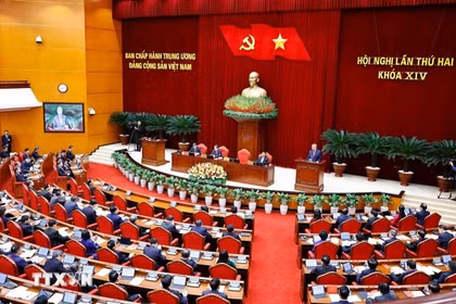 Hội nghị lần thứ hai Ban Chấp hành Trung ương Đảng khóa XIV khai mạc sáng 23/3.