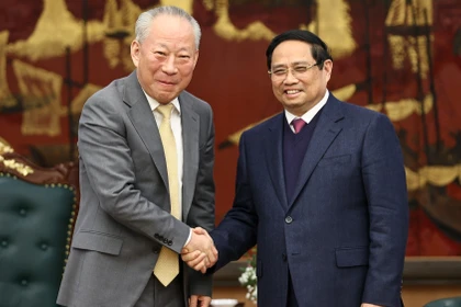 Tổng bí thư Tô Lâm tiếp Đại sứ Hoa Kỳ tại Việt Nam Marc Evans Knapper. Ảnh: TTXVN.