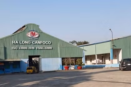 Công ty CP đồ hộp Hạ Long. Ảnh: Báo Bảo vệ Pháp luật.