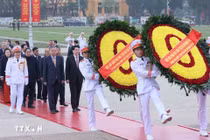 Lãnh đạo Đảng, Nhà nước viếng Chủ tịch Hồ Chí Minh