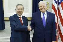 Tổng bí thư Tô Lâm gặp Tổng thống Donald Trump tại Nhà Trắng