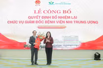 GS Trần Minh Điển tiếp tục làm Giám đốc Bệnh viện Nhi Trung ương