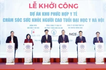 Tổng bí thư Tô Lâm dự khởi công Dự án Khu phức hợp Y tế - Chăm sóc sức khỏe người cao tuổi ĐHYHN