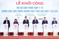 Tổng bí thư Tô Lâm dự khởi công Dự án Khu phức hợp Y tế - Chăm sóc sức khỏe người cao tuổi ĐHYHN