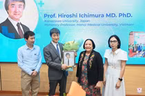 Học trò cũ tri ân GS Hiroshi Ichimura