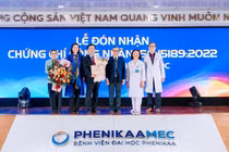 Bệnh viện Đại học Phenikaa đạt chuẩn ISO 15189:2022 về Hóa sinh – Huyết học