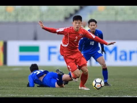 U23 Triều Tiên từng thắng U23 Thái Lan 1-0. Ảnh FAT