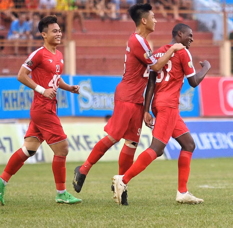 Tân binh Bruno Cantanhede (37) có màn ra mắt Viettel đầy ấn tượng (ảnh VPF)