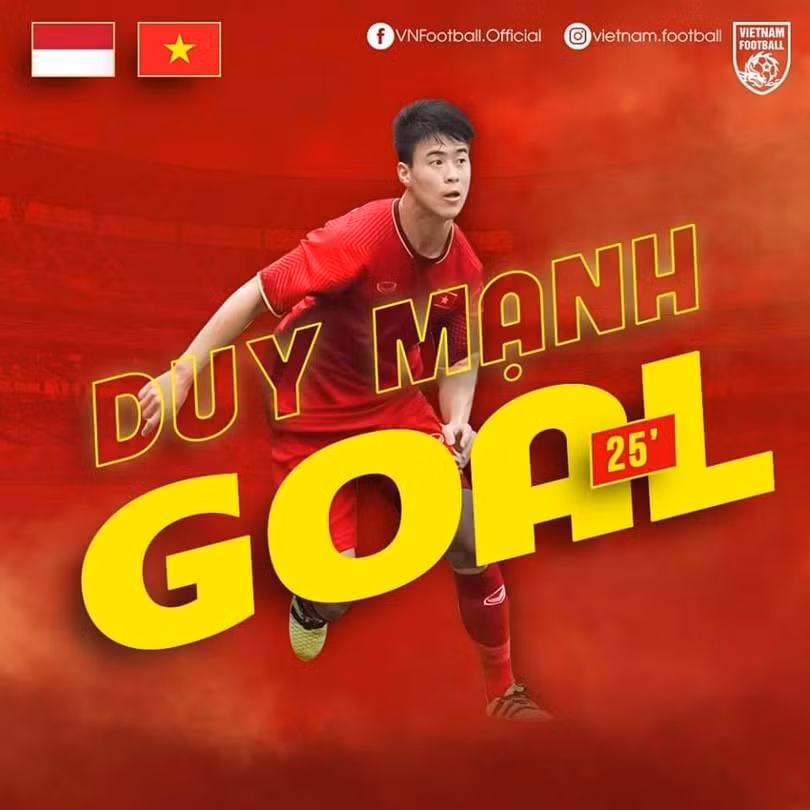 Mỗi trận đấu, ĐT Việt nam lại có phương án ghi bàn mới. Ảnh VF