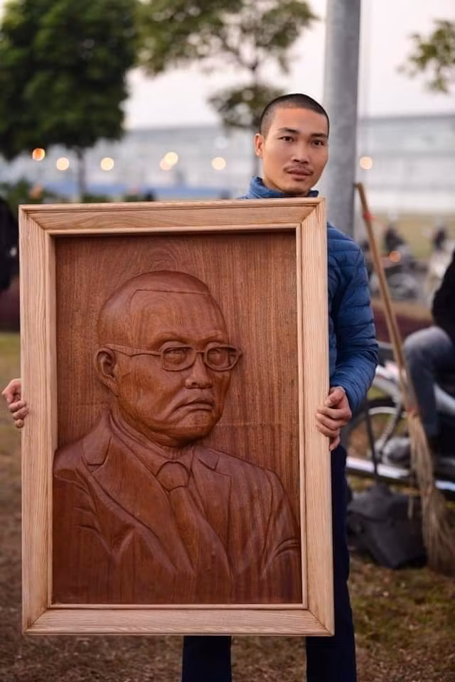 Ông Park trong lòng người dân Việt. Ảnh VFF