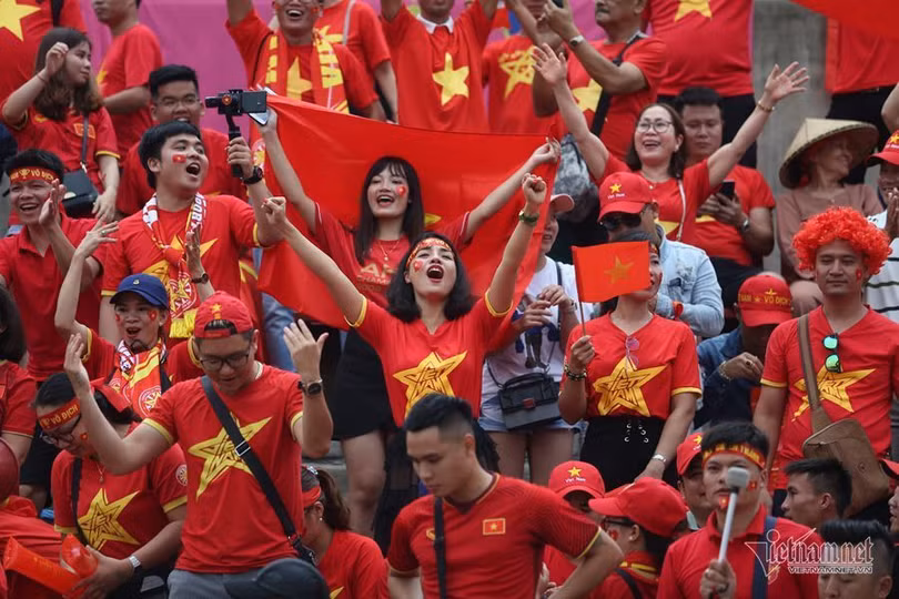 Khán giả VN hài lòng với kết quả hòa. Ảnh VNN.