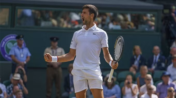 Nole bảo vệ thành công ngôi vương. Ảnh ATP Nole bảo vệ thành công ngôi vương. Ảnh ATP