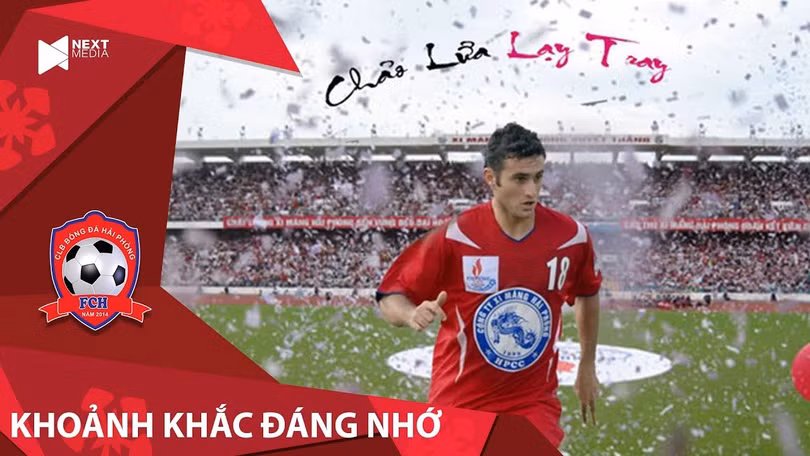 Anh là nguồn cơn để kéo khán giả đến sân Lạch Tray, là nơi làm nên những tiếng reo hò trên khán đài. Ảnh HPFC