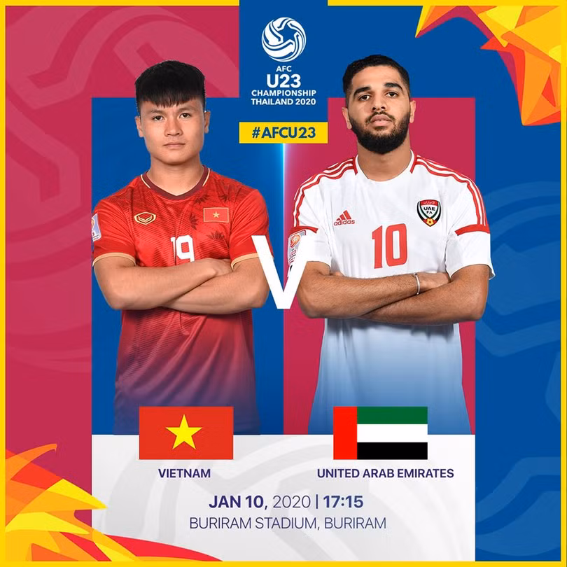 Hai bên đều khóa chặt ngòi nổ của nhau. Ảnh AFC Hai bên đều khóa chặt ngòi nổ của nhau. Ảnh AFC