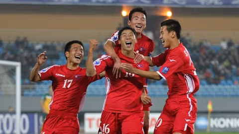 AFC Cup: Đối diện với đội bóng áo lính Triều Tiên ảnh 1 Các cầu thủ Triều Tiên đều có thể hình lý tưởng. Ảnh AFC.