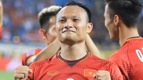 Trọng Hoàng là cầu thủ có đóng góp rất lớn vào chức vô địch AFF Cup 2018 và HCV tại SEA Games 30 của bóng đá Việt Nam. Ảnh VFF