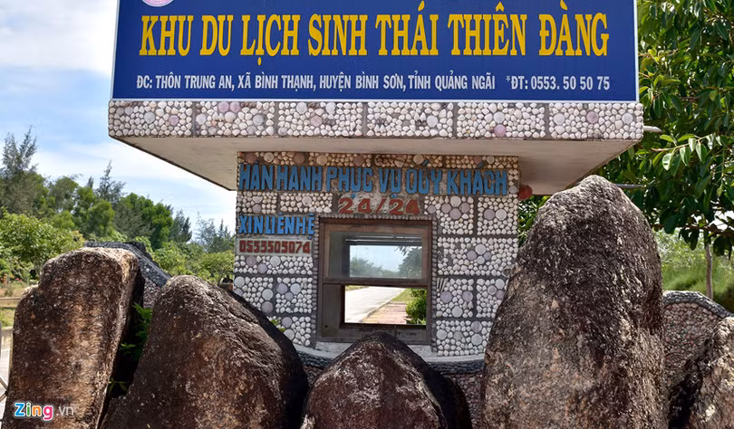Dự án khu du lịch sinh thái Thiên Đàng, mà Phi Long là một trong các cổ đông sáng lập chủ đầu tư, ở Quảng Ngãi cũng có rất nhiều vấn đề. (Ảnh: ZIng) Dự án khu du lịch sinh thái Thiên Đàng, mà Phi Long là một trong các cổ đông sáng lập chủ đầu tư, ở Quảng Ngãi cũng có rất nhiều vấn đề. (Ảnh: ZIng)