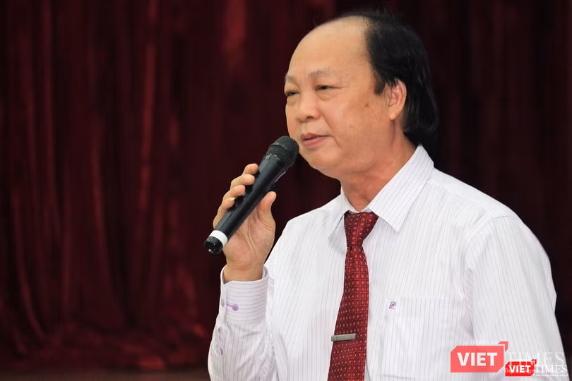 Ong Nguyễn Đình Thắngphát biểu tại sự kiện.