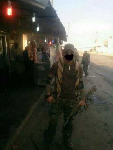 Các binh sĩ Nga trên địa phận tỉnh Deir Ezzor. Ảnh ANNA News