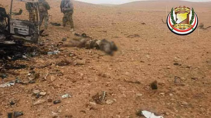 Đặc nhiệm Syria tiêu diệt nhóm khủng bố IS trên sa mạc tỉnh Homs. Ảnh: South Front. Đặc nhiệm Syria tiêu diệt nhóm khủng bố IS trên sa mạc tỉnh Homs. Ảnh: South Front.