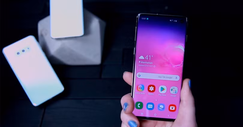 Galaxy S10. Ảnh: CNBC Galaxy S10. Ảnh: CNBC
