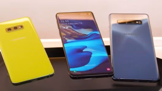 Galaxy S10. Ảnh: CNBC Galaxy S10. Ảnh: CNBC