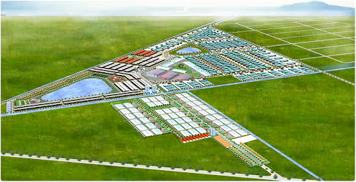 Phối cảnh KCN Tân Đô (Nguồn: Tân Đô CIC) Phối cảnh KCN Tân Đô (Nguồn: Tân Đô CIC)