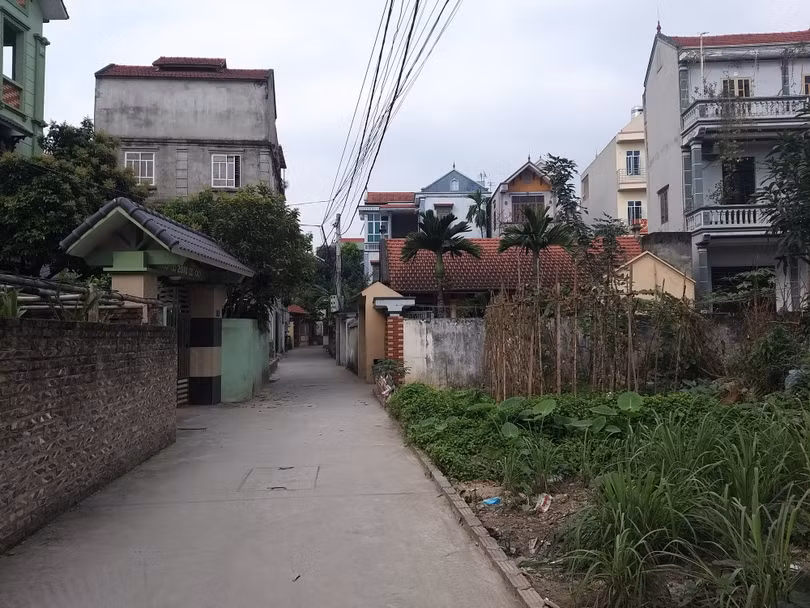 Con ngõ 234 dẫn vào trụ sở doanh nghiệp trăm ngàn tỉ - Ảnh: BN
