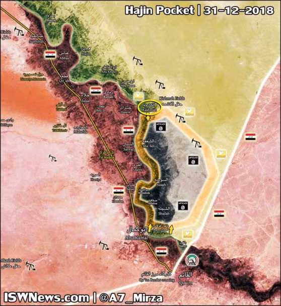 Lực lượng Dân chủ Syria SDF đánh chiếm al-Kashmah và tiến sang thị trấn chiến lược al-Shafah. Ảnh minh họa: Masdar News.