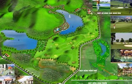 Phối cảnh tổng thể dự án Sân golf quốc tế Sóc Sơn (Nguồn: Internet) Phối cảnh tổng thể dự án Sân golf quốc tế Sóc Sơn (Nguồn: Internet)