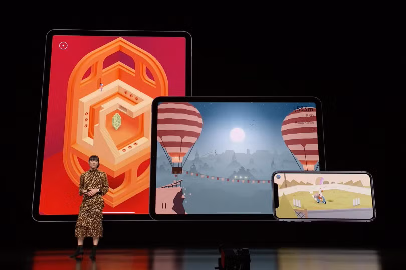 Arcade yêu cầu người dùng tải game về thiết bị Apple để chơi trực và ngoại tuyến. Ảnh: CNET Arcade yêu cầu người dùng tải game về thiết bị Apple để chơi trực và ngoại tuyến. Ảnh: CNET
