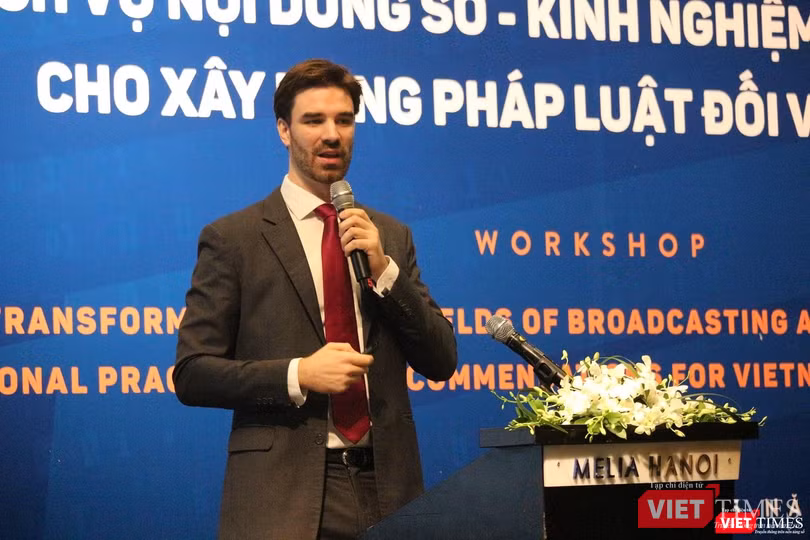 Chuyên gia kinh tế của Alpha Bet, ông Konstantin Matthies.