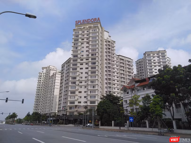 Dự án Splendora đã hoàn thành giai đoạn 1. (Ảnh: VT) Dự án Splendora đã hoàn thành giai đoạn 1. (Ảnh: VT)