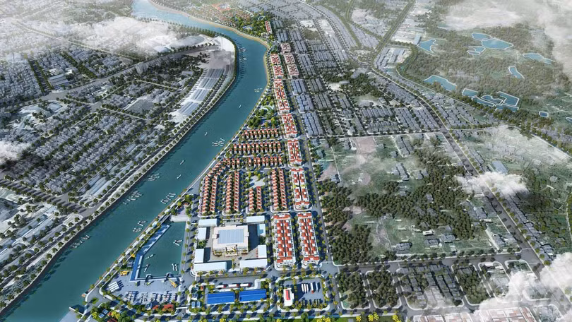 Phối cảnh dự án Kalong Riverside City (Ảnh: Internet)