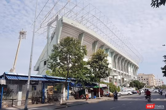 Sân vận động Chi Lăng đang được đấu giá để thi hành án.