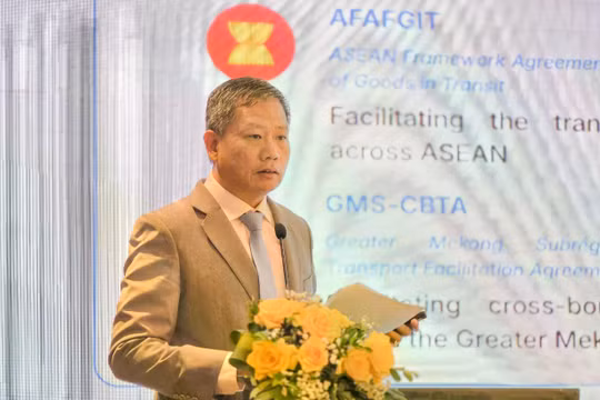 Ông Nguyễn Duy Minh, Phó Chủ tịch Hiệp hội Doanh nghiệp dịch vụ Logistics Việt Nam. Ảnh XM.