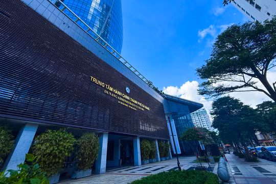 Trung tâm hành chính TP Đà Nẵng. Ảnh XM.