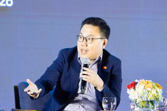 Ông Huy Nguyễn, Phó Chủ tịch phụ trách quản lý đối tác ngân hàng tại Việt Nam của Mastercard. Ảnh XM.