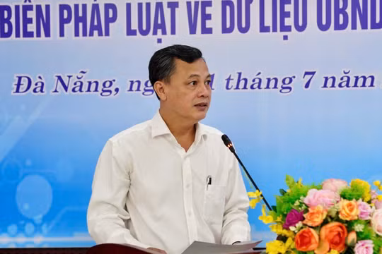 Quang cảnh Hội nghị tập huấn triển khai chuyển đổi số cho cán bộ, công chức các sở, ban, ngành với chuyên đề phổ biến pháp luật về dữ liệu năm 2026. Ảnh XM