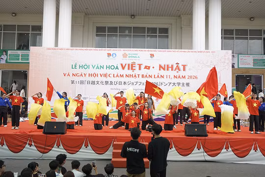 Lễ hội văn hóa Việt – Nhật và Ngày hội việc làm Nhật Bản 2026 với nhiều hoạt động đặc sắc.