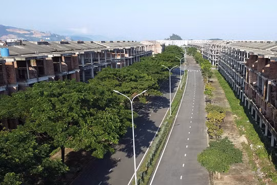Một góc khu đô thị Golden Hills do Công ty CP Trung Nam làm chủ đầu tư.