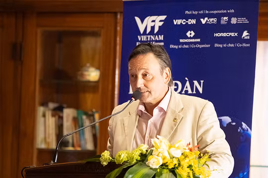 Ông Andre Pierre Gentzsch, Phó chủ tịch Horecfex Việt Nam- đơn vị đồng hành tổ chức Diễn đàn Tài chính Việt Nam 2026 tại Đà Nẵng. Ảnh XM.