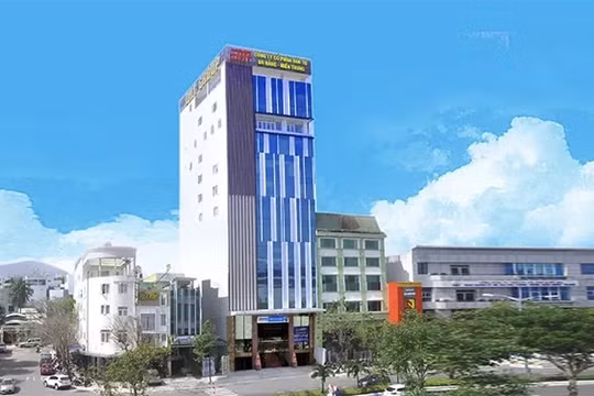 Trụ sở Công ty CP Đầu tư Đà Nẵng - Miền Trung (DMT) trên đường 2/9, TP Đà Nẵng. Ảnh vietnamfinance.vn.