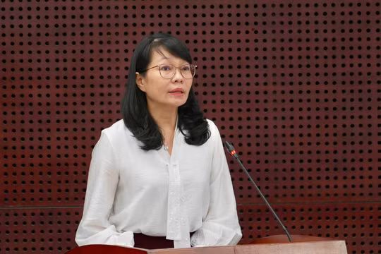 Bà Trần Thị Thanh Tâm, Giám đốc Sở Tài chính TP Đà Nẵng. Ảnh XM.
