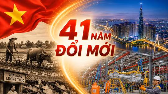 Việt Nam sau 41 năm Đổi mới: Hành trình chuyển mình mạnh mẽ qua những con số