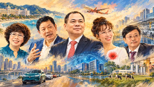 Những doanh nhân đang định hình diện mạo kinh tế Việt Nam
